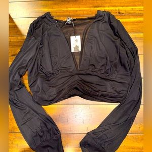 Sincerely Jules NWT size large sheet long sleeve shirt.